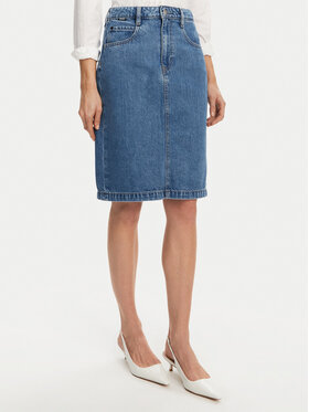 BOSS BOSS Jeansrock Cobaltide 50538596 Blau Regular Fit