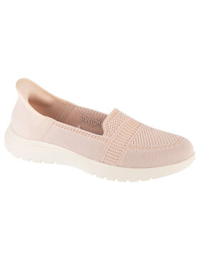Skechers Skechers Półbuty Skechers Slip-Ins On The Go Flex - Camellia Beżowy