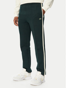Lacoste Lacoste Spodnie dresowe XH8615 Zielony Regular Fit
