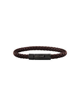 Breil Breil Bransoletka LEATHER BLOOM Brązowy