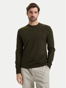 Calvin Klein Calvin Klein Pulover LV04LB305G Khaki Regular Fit