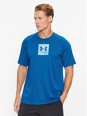 Under Armour Under Armour Tricou Ua Tech Prt Fill Ss 1380785 Albastru Loose Fit