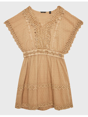 Guess Guess Sukienka codzienna J3GK41 WFDN0 Brązowy Regular Fit