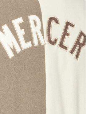 Mercer Amsterdam Bomber Jakna Unisex The All Out Varsity MEAP231007 Bež Regular Fit