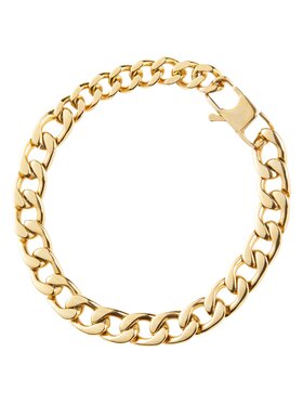 Breil Breil Bransoletka BLOCK CHAIN Złoty