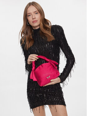 PINKO PINKO Handtasche Knots Mini Pouch PE 24 PLTT 102770 A1KJ Rot