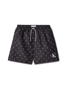 Calvin Klein Swimwear Calvin Klein Swimwear Kopalne hlače KV0KV00062 Črna Regular Fit