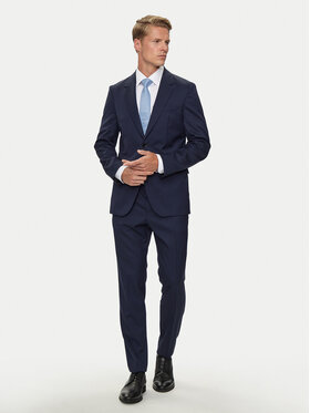 BOSS Boss Anzug H-Houston 50518120 Dunkelblau Slim Fit