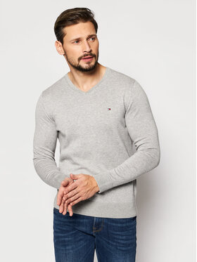 Tommy Hilfiger Tommy Hilfiger Sweater MW0MW04979 Szürke Regular Fit