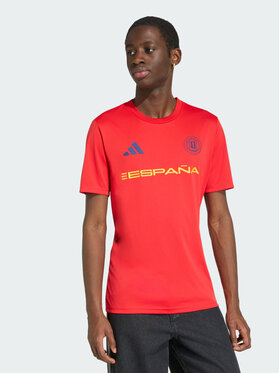 adidas adidas Koszulka techniczna FIFA World Cup 26™ Spain Czerwony Regular Fit