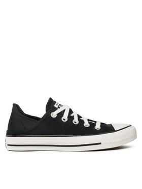 Converse Converse Plátenky Chuck Taylor All Star Crush Heel Ox A03075C Čierna
