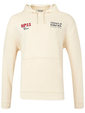 Red Bull Racing Red Bull Racing Bluza Sergio Perez Vintage Beżowy Regular Fit