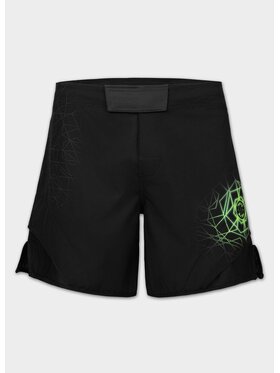 PITBULL PITBULL Szorty sportowe RAY Czarny Regular Fit
