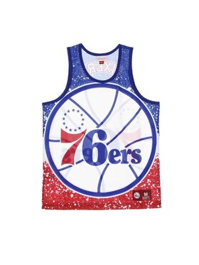 Mitchell & Ness Mitchell & Ness Tank top Philadelphia 76ers Kolorowy Standard Fit