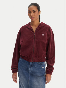 adidas adidas Суитшърт Essentials Chenile KE1119 Бордо Loose Fit