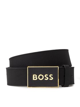 BOSS Boss Чоловічий ремінь Icon-S1 50471333 Чорний
