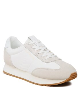 Calvin Klein Jeans Calvin Klein Jeans Sneakersy Retro Runner Wingtip Mix YM0YM00620 Biały
