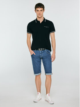 BIG STAR BIG STAR Kurtka jeansowa CONNER Granatowy Basic Fit