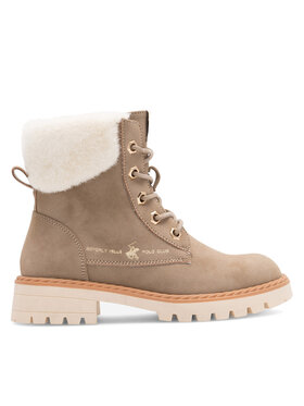 Beverly Hills Polo Club Beverly Hills Polo Club Schnürstiefeletten CS6135-02 Beige