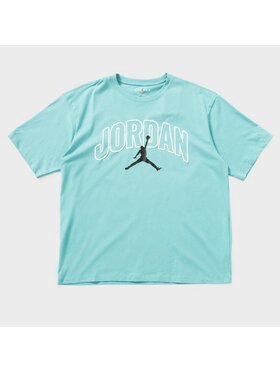 Nike Nike T-Shirt Brooklyn Arch Logo Niebieski Regular Fit