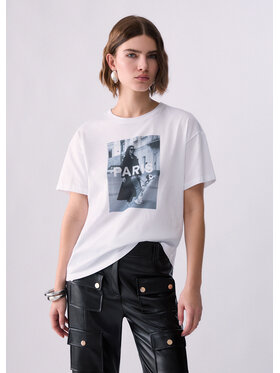 Liu Jo Liu Jo T-shirt WF6433JS904N9951 Bianco Regular Fit