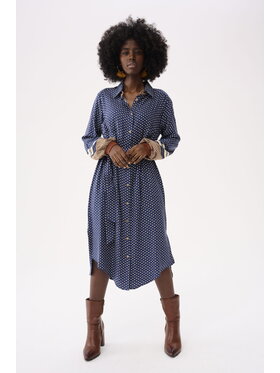 blue shadow blue shadow Sukienka codzienna Nibati BS Niebieski Standard Fit