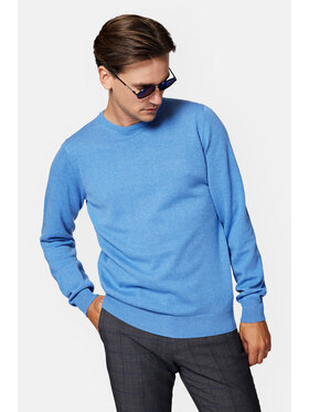 Lancerto Lancerto Sweter Morey SW073223000020 Niebieski Regular Fit