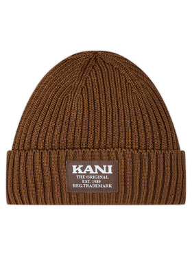 Karl Kani Karl Kani Čepice KK Woven Retro Classic Beanie KA-233-006-2 Hnědá