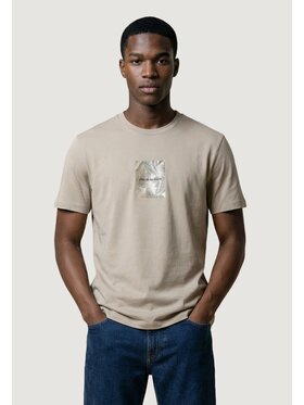 Armani Exchange Armani Exchange T-shirt XM002501 AF10356 Beige Casual Fit