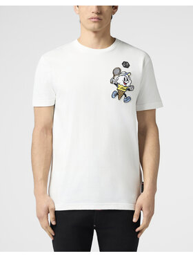 PHILIPP PLEIN PHILIPP PLEIN T-Shirt 30558 Biały Regular Fit