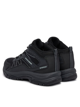 Skechers Skechers Παπούτσια πεζοπορίας Waterproof Relaxed Fit: Trego - Ashaway 180336/BKCC Μαύρο