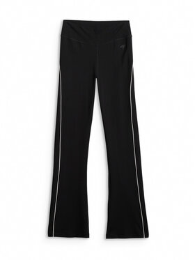 4F 4F Legginsy SPORTS CLUB Czarny Slim Fit