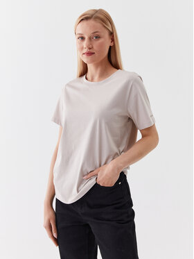 Calvin Klein Calvin Klein T-Shirt K20K205410 Beżowy Relaxed Fit
