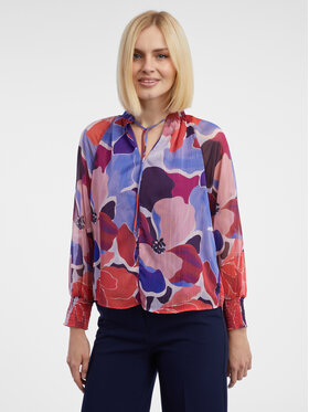 Orsay Orsay Bluzka 650264314000__38 Czerwony Regular Fit