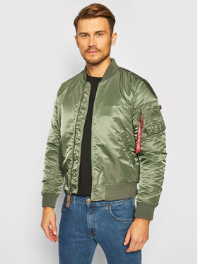 Alpha Industries Alpha Industries Bomber bunda Ma-1 Vt 59 191118 Zelená Regular Fit