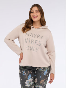 Fiorella Rubino Fiorella Rubino Felpa G814L008797N002 Écru Regular Fit