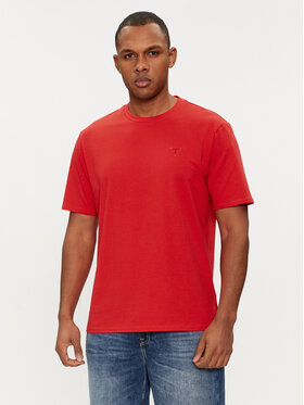 Guess Guess T-Shirt F3GI00 K8HM0 Czerwony Regular Fit