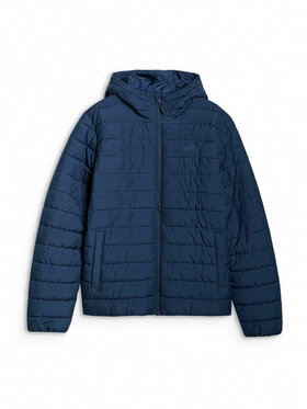 4F 4F Kurtka puchowa BASIC+ Granatowy Regular Fit