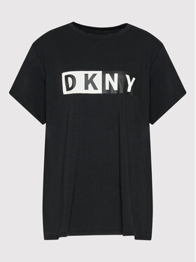 DKNY Sport DKNY Sport T-shirt DPPT5894 Crna Regular Fit