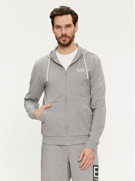 EA7 Emporio Armani EA7 Emporio Armani Majica dugih rukava 3DPM53 PJ05Z 3905 Siva Regular Fit