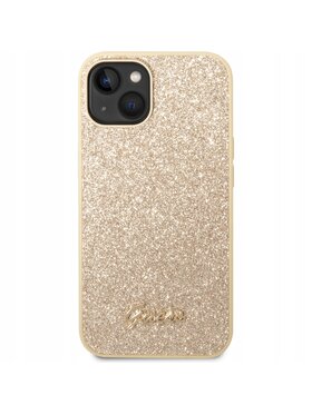 Guess Guess Etui na telefon GUHCP14MHGGSHD Złoty