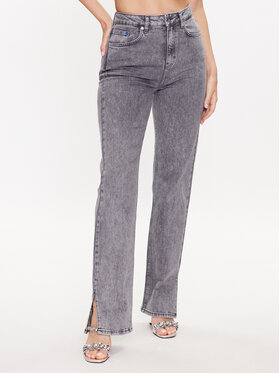 Karl Lagerfeld Jeans Karl Lagerfeld Jeans Jeans hlače 231J1114 Siva Straight Fit