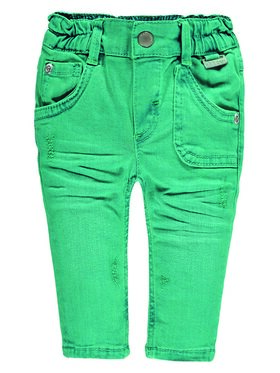 Kanz Kanz Spodnie materiałowe 1642414-5116 Zielony Basic Fit