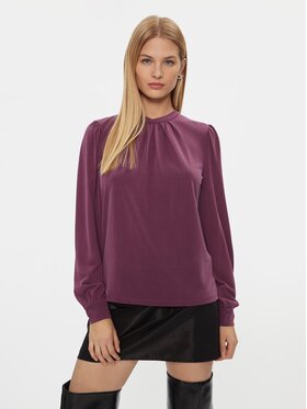 ONLY ONLY Bluzka 15303795 Fioletowy Regular Fit