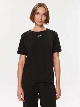 Boss Boss Тениска на пижама Cl 50500326 Черен Regular Fit