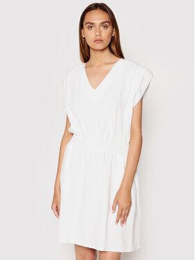 Rinascimento Rinascimento Лятна рокля CFC0103488003 Бял Regular Fit