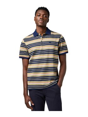 Wrangler Wrangler Polo 112371510 Zielony Regular Fit
