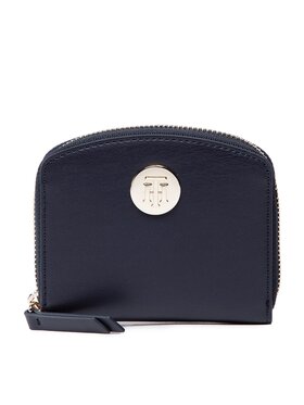 Tommy Hilfiger Tommy Hilfiger Malá dámská peněženka Th Chic Med Wallet AW0AW13654 Tmavomodrá