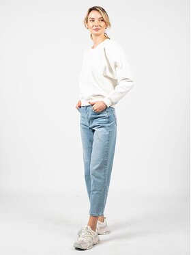 Pepe Jeans Pepe Jeans Felpa PL581254 | Esther Écru Oversize