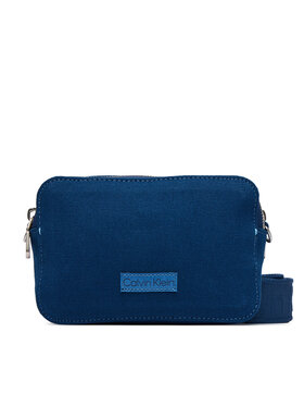Calvin Klein Calvin Klein Handtasche Webbing Strap Canvas Camera Bag LV04F3385G Blau